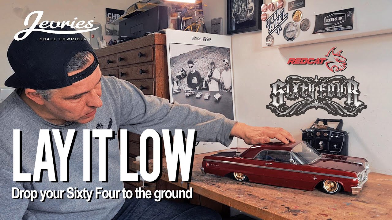 Занизьте свой Redcat Sixty Four Lowrider до самого низа.