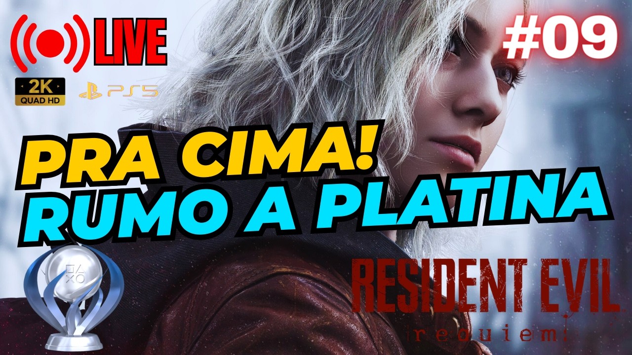 Resident Evil Requiem - Rumo a Platina / Reta final agora (PS5 Pro) #09