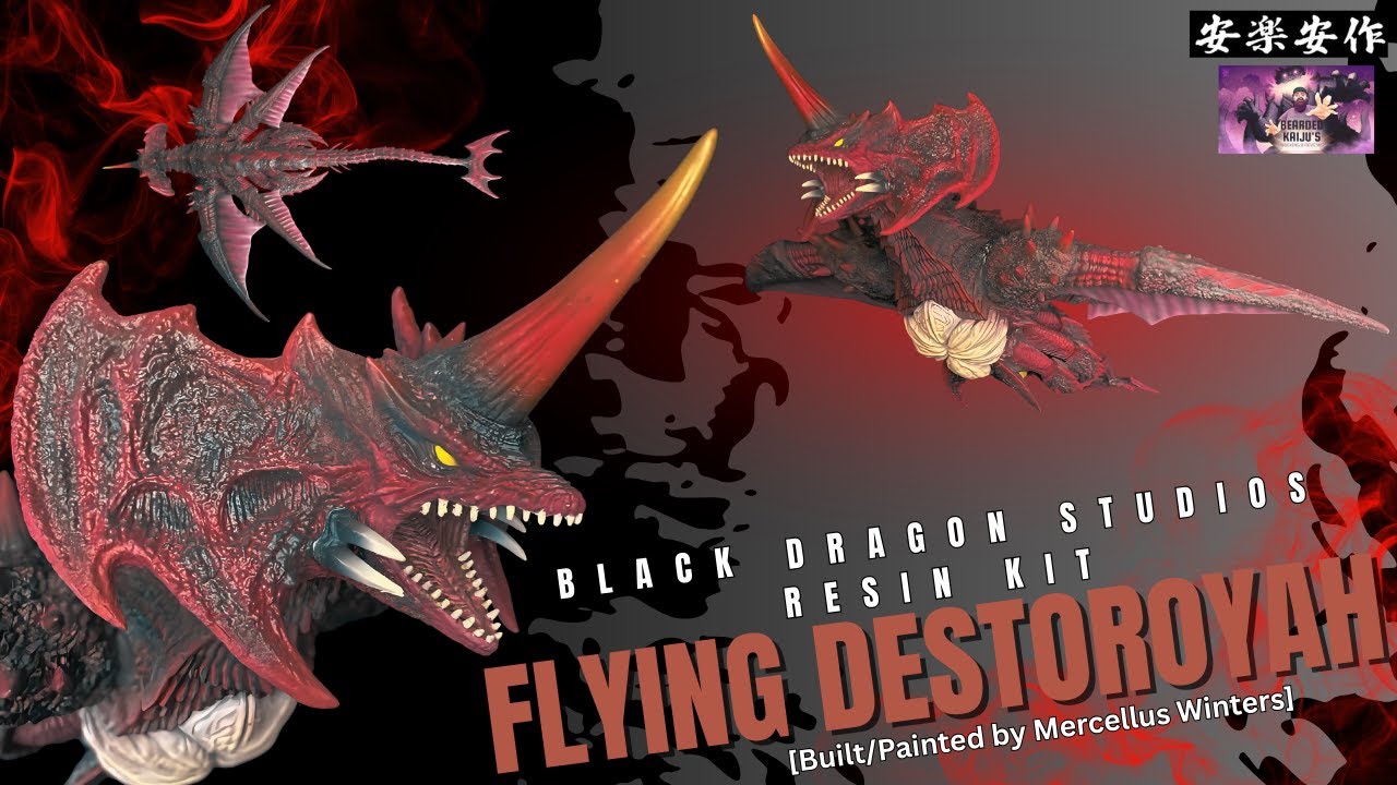 Летающая форма Дестроя [Модель из смолы от Black Dragon Studios]