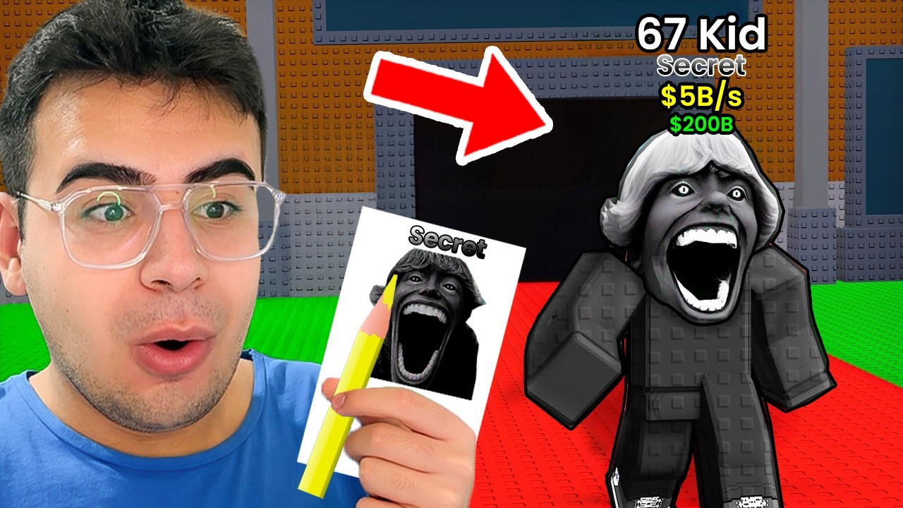 Çizdiğim HER ŞEY Gerçeğe DÖNÜŞÜYOR.. (67 Çocuk)