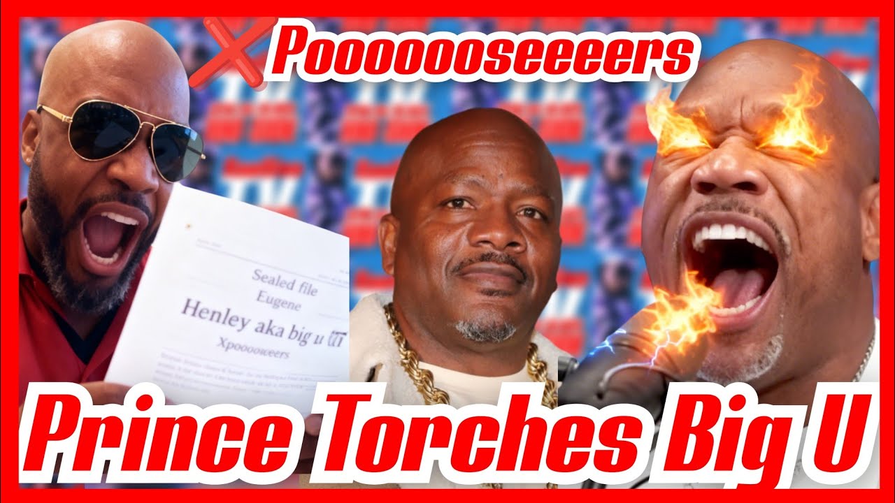 WACK 100 PRESENTS:❌POSERS PRINCE DEMOLISHES BIG U WHILE BREAKING DOWN HIS PAPERWORK SO CLICK NOW‼️😳
