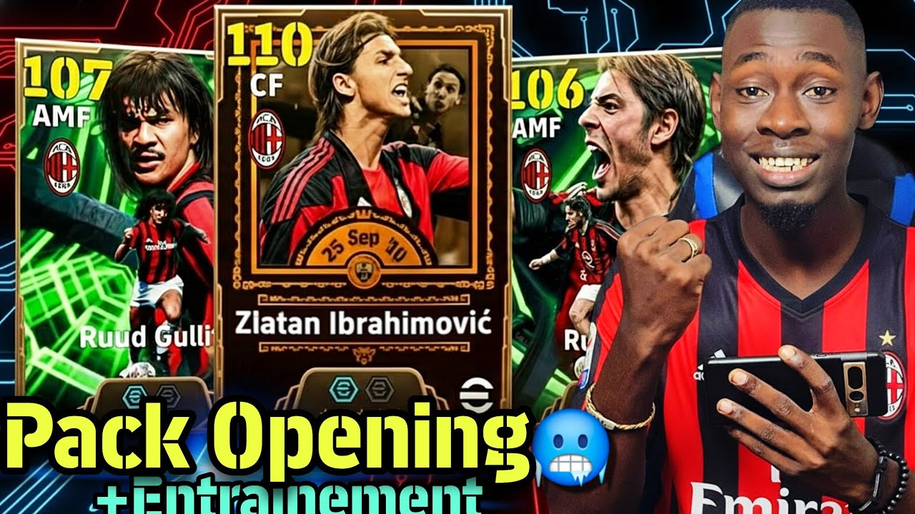INCROYABLE ! Zlatan Ibrahimović 110 🥶 || Pack Opening + Entraînement 