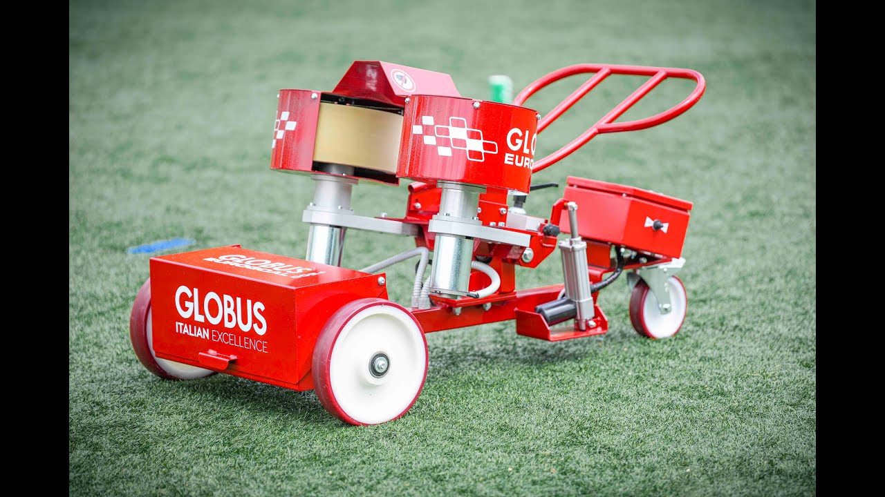 Das Training mit der Globus Eurogoal 1500 Ballwurfmaschine