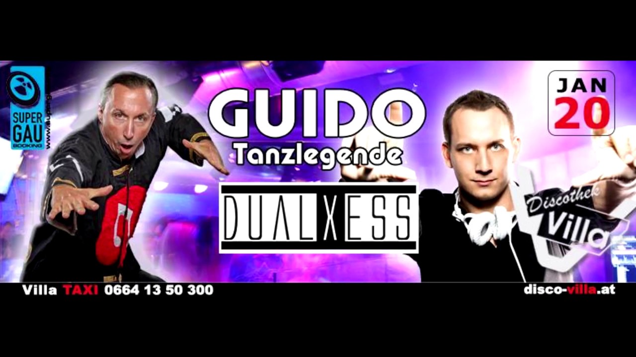 Guido Tanzlegende - Disco Villa LIVE 20.01.2018