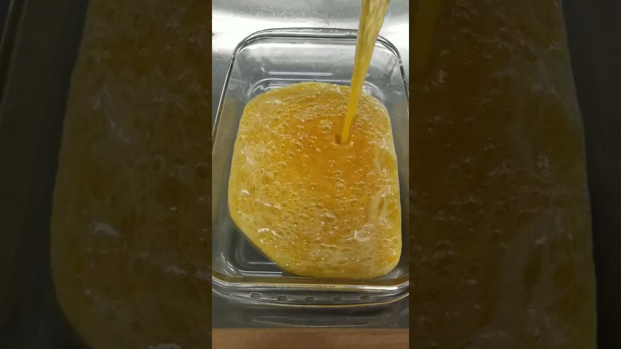 BHO Cannabis Extract Pourno Video Pour Out Butane Cannabis Extraction