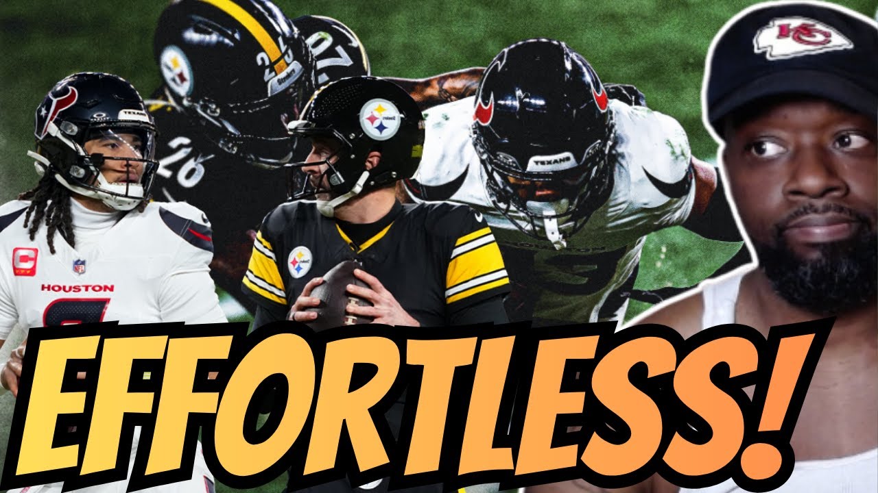 LOST FOR WORDS! Texans vs Steelers Game Highlights | 2025 NFL Wild Card (REACTION)