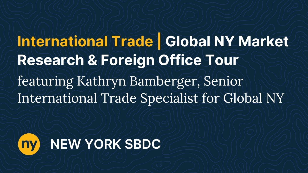 Global NY Market Research & Foreign Office Tour