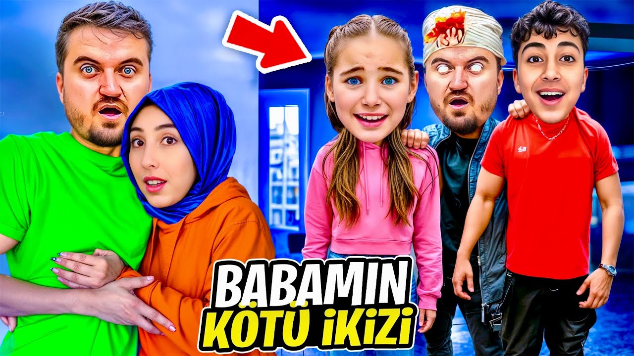 ELİF SİNEM BABASININ KÖTÜ İKİZİ GELDİ !! EYVAH !! 