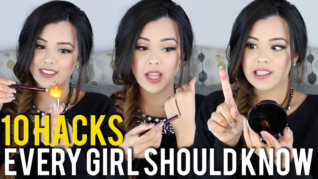10 Beauty Hacks Every Girl Should Know! | BeautywithTashy