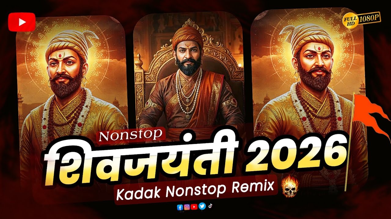 नॉनस्टॉप डीजे गाणी मराठी New Marathi Hindi Dj Songs 2025 | Nonstop Mix | Marathi DJ Song Remix 2026