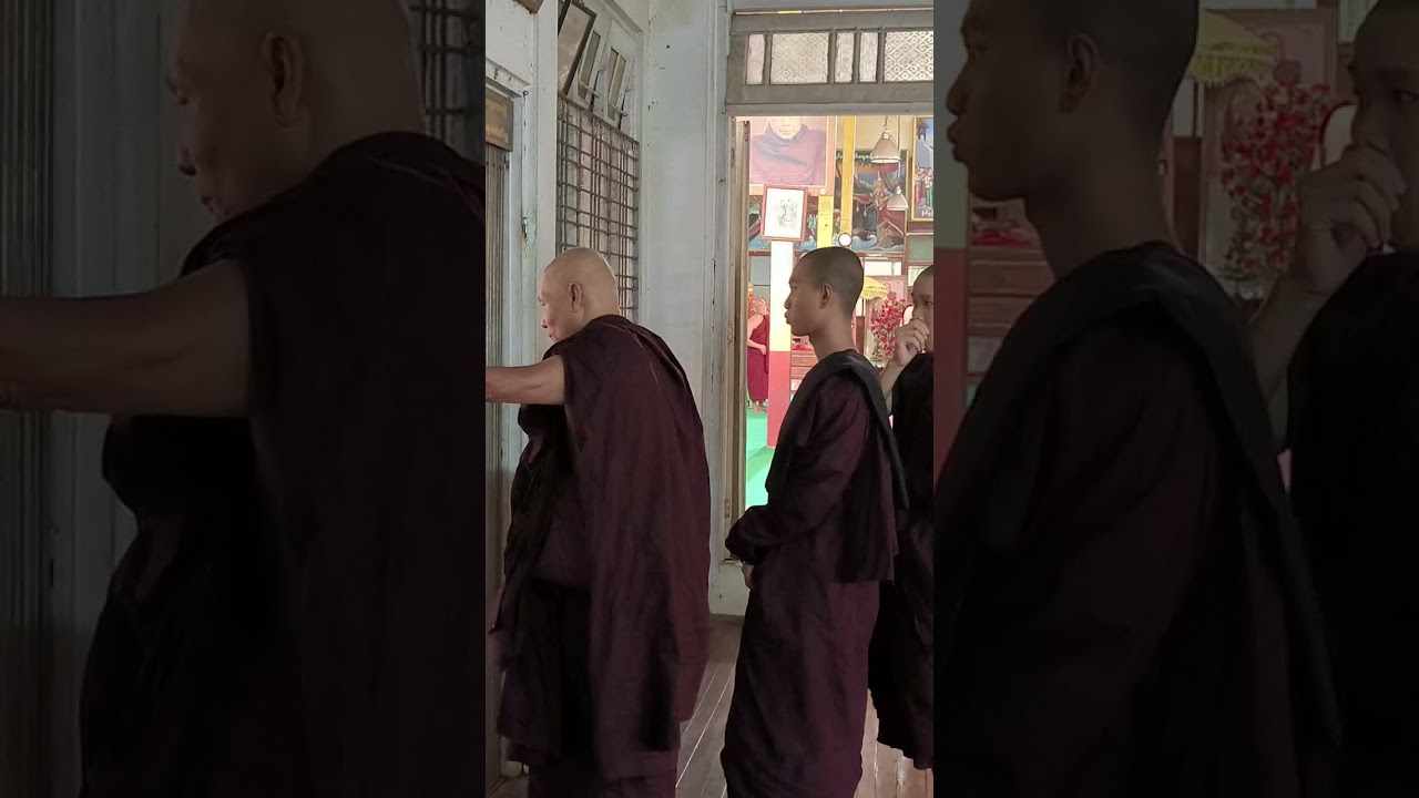 Kyakhatwine monastery bagocity Myanmar 155ကြိမ် ဝိနည်းစာပြန်ပွဲ