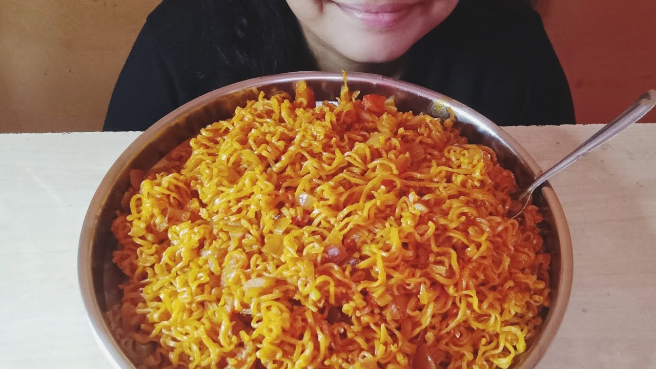 Eating 4 packets of Spicy🔥Top Ramen fiery chilli noodles 🥵| ASMR | MUKHBANG VIDEO |