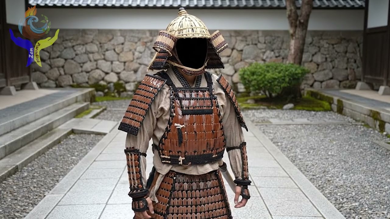 Small Court of Quiet Balance – Samurai Zen Courtyard Ambience