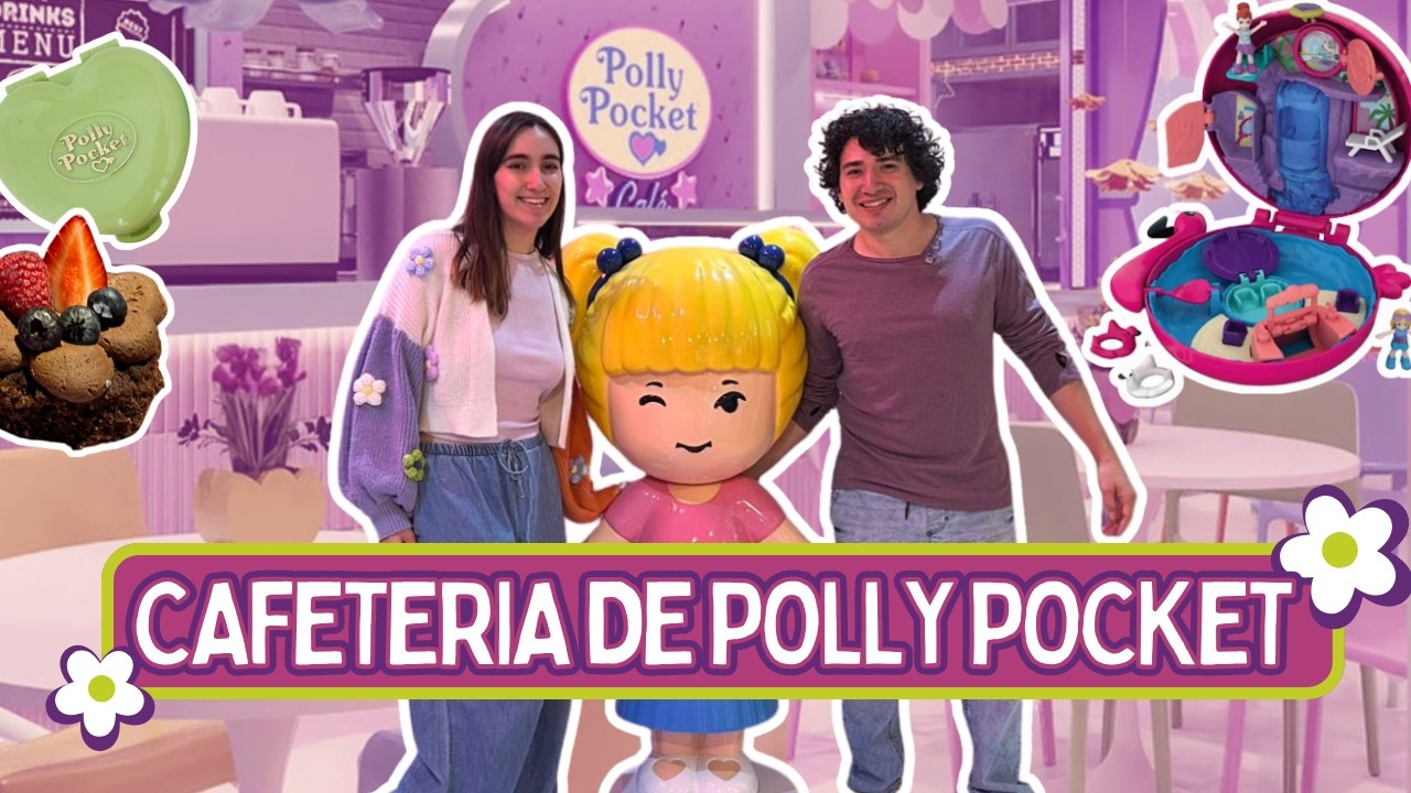 La cafetería de POLLY POCKET en MONTERREY | La ÚNICA en el MUNDO