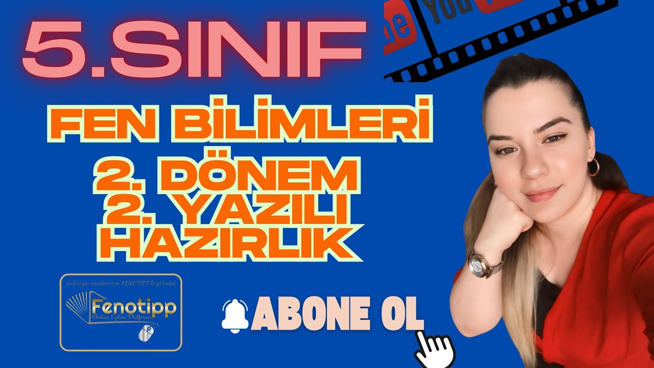 5.sınıf | Fen Bilimleri 2.dönem 2.yazılı hazırlık soruları