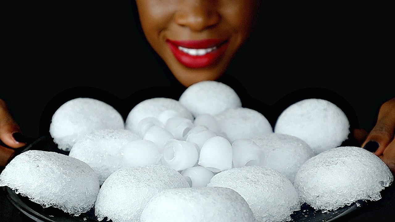 ICE Mukbang Satisfying Crunchy Sounds Ice Eating ASMR | *Super Cold Shaved Ice & Igloo Ice Ya Love