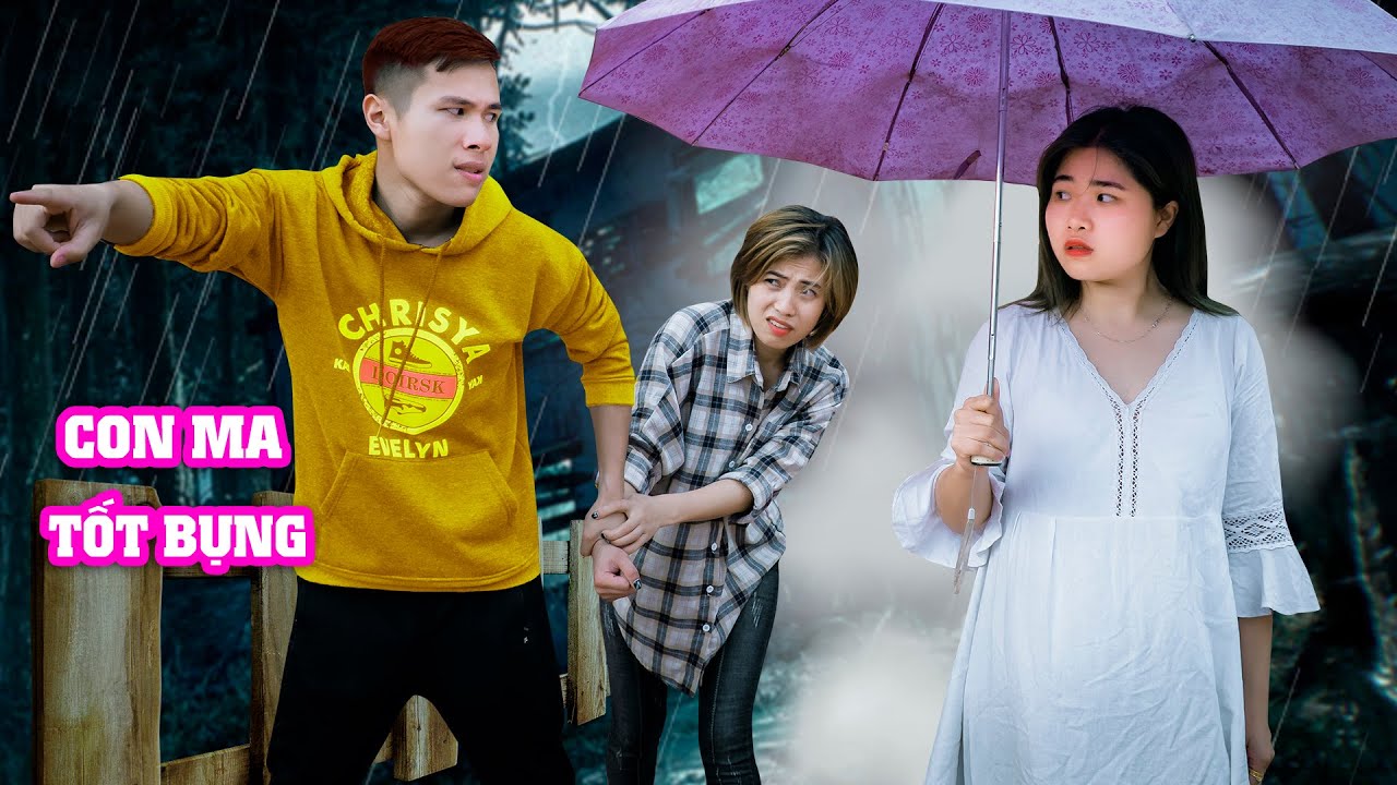 Con Ma Tốt Bụng Trong Chiếc Dù Giúp Hai Anh Em Hàn Gắn Tình Cảm - Phim Ma Hài Táo Đen TV