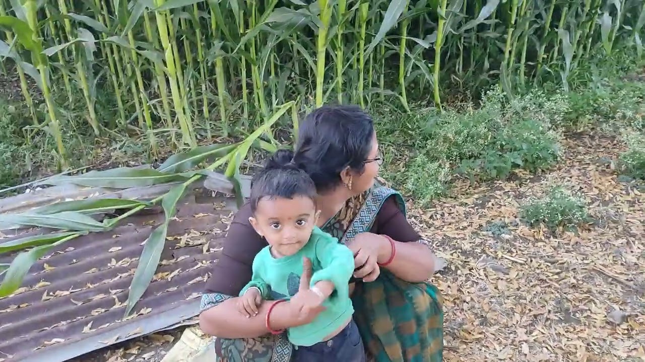 Dipali and pandurang with bakari