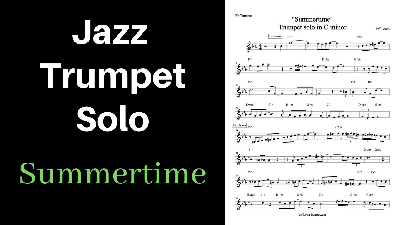 Jazz Trumpet Solo 
