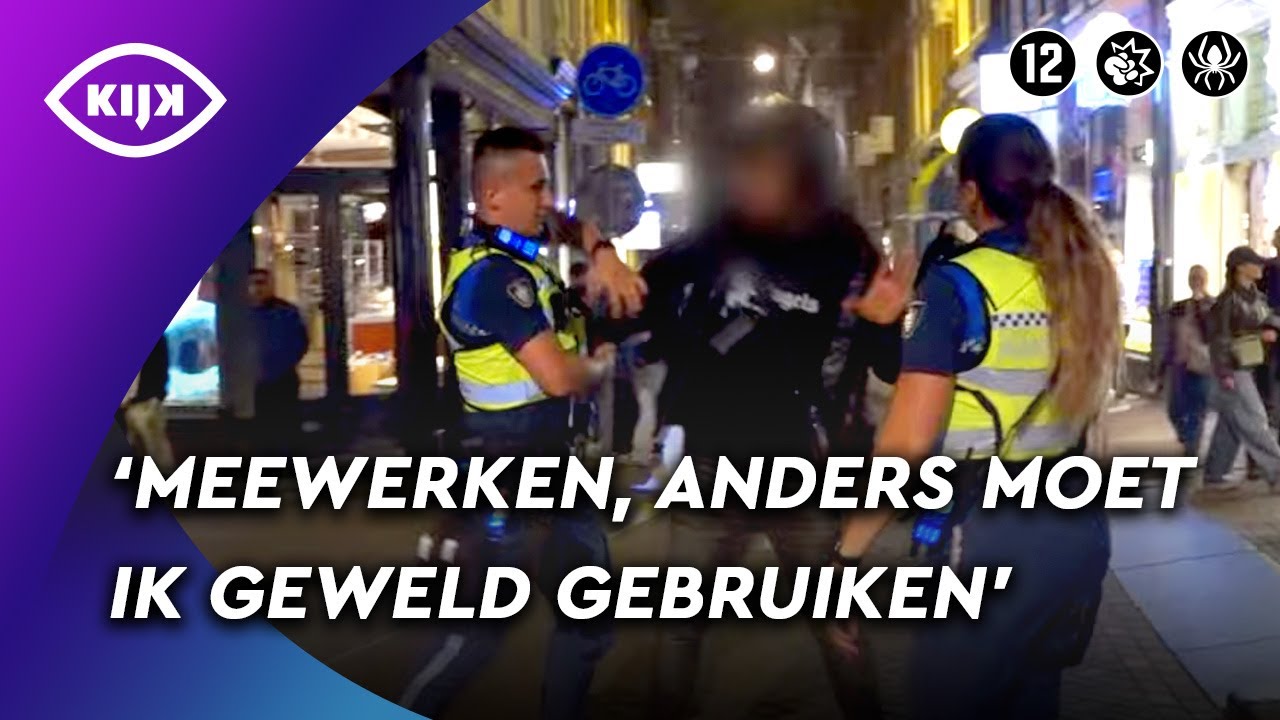 Politiebussen AANGEVALLEN door groep VANDALEN | Overtreders | KIJK Misdaad