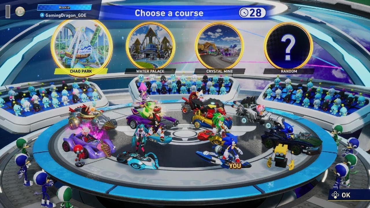 First Online Race - Sonic Racing Crossworlds