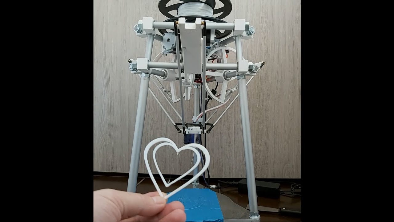 DRN 2021 - Delta Robot Nelu - High Speed 3D Printer
