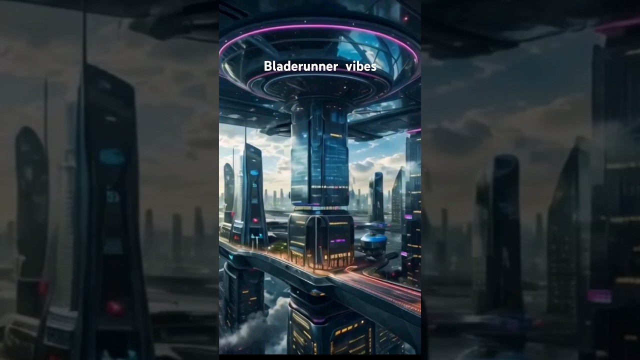 bladerunner  vibes #cyberpunk #cyberpunkvibes #relax #nearfuture  #shorts