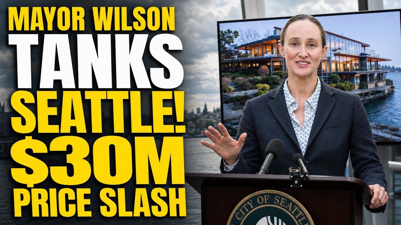 Seattle $75M Mansion Slashes $30M As Wealthy Flee Mayor Wilson's Tax