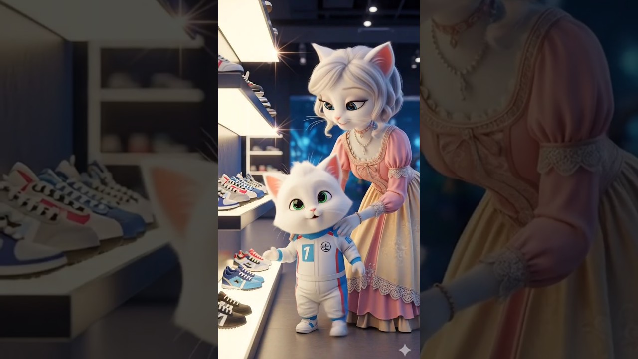 &ldquo; Cute Kitten&rsquo;s Emotional Race Story 🐾👟 | From Tears 😿 to Trophy 🏆✨ #shorts #cute #cat #cartoon &rdquo;