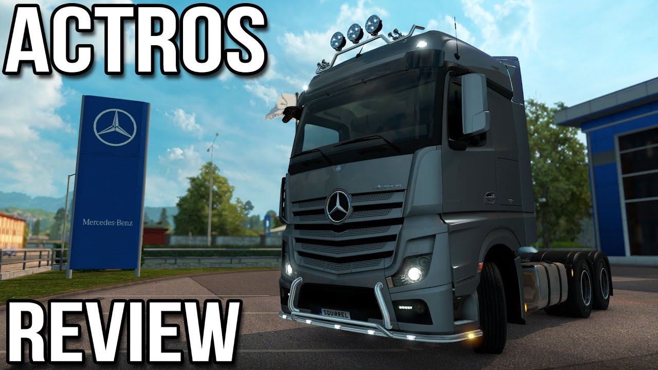 Mercedes-Benz Actros Review (Euro Truck Simulator 2)