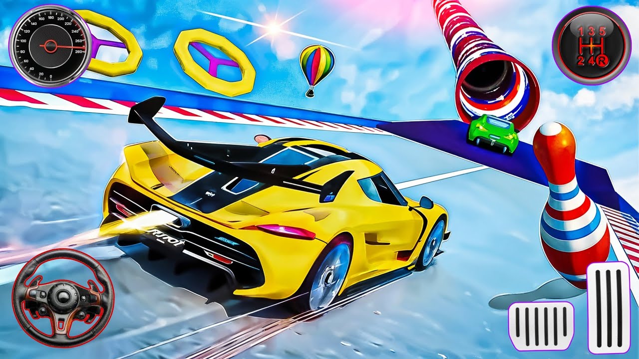 GTA online Car Racing - Challenge Car Driving And Stunts Simulator #17 - Android Gameplay
