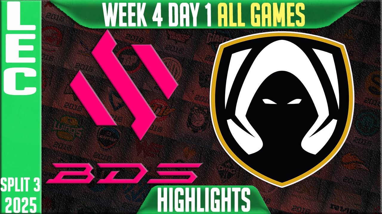 BDS vs TH ALL GAMES Highlights | LEC W4D1 Split 3 | Team BDS vs Team Heretics