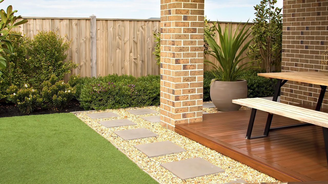 LOW MAINTENANCE LANDSCAPING DESIGN IDEAS | EASY BACKYARD GARDEN LANDSCAPE MAINTENANCE FOR GARDENING