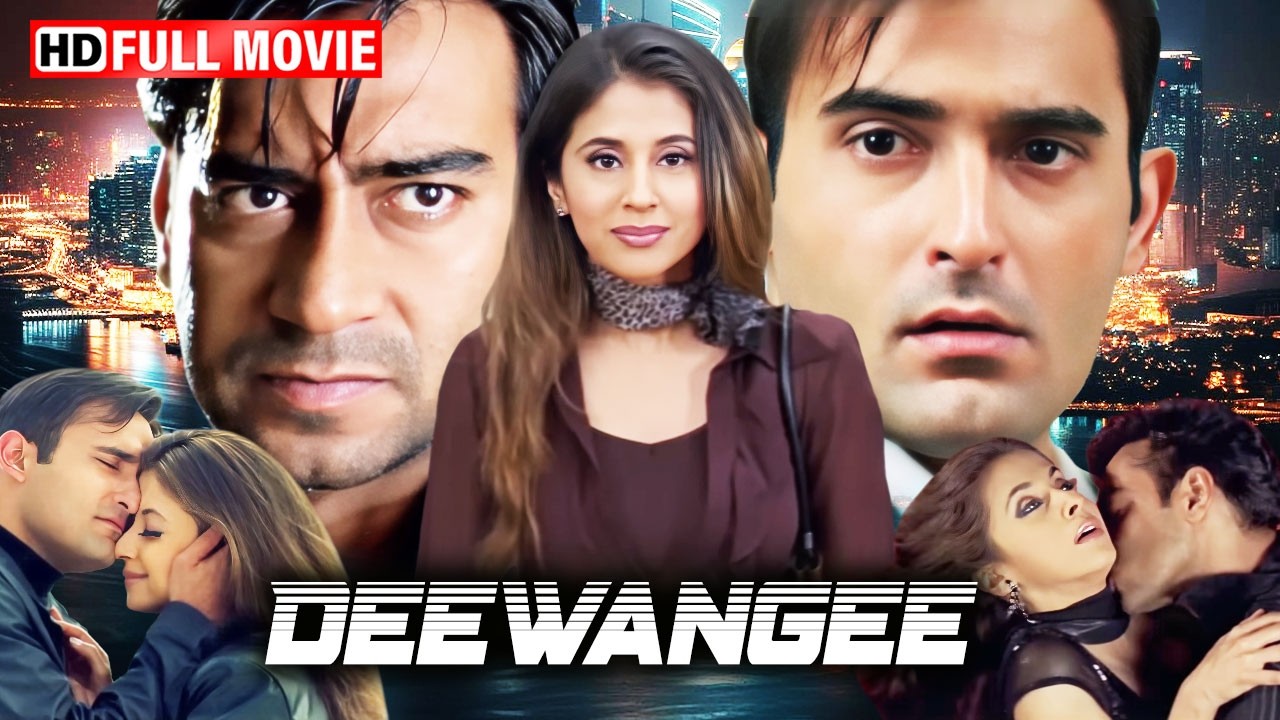 Deewangee (2002)Full Movie |  Ajay Devgn, Akshaye Khanna, Urmila Matondkar | Hindi Movies | Thriller