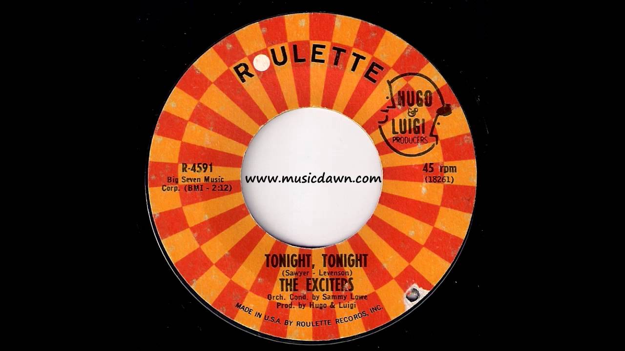 The Exciters - Tonight, Tonight [Roulette] 1965 R&B Soul 45