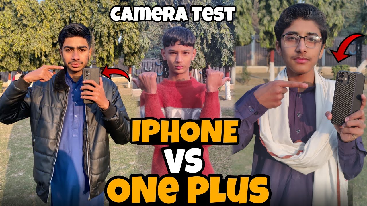 I phone vs 1plus best camera review 😍😍