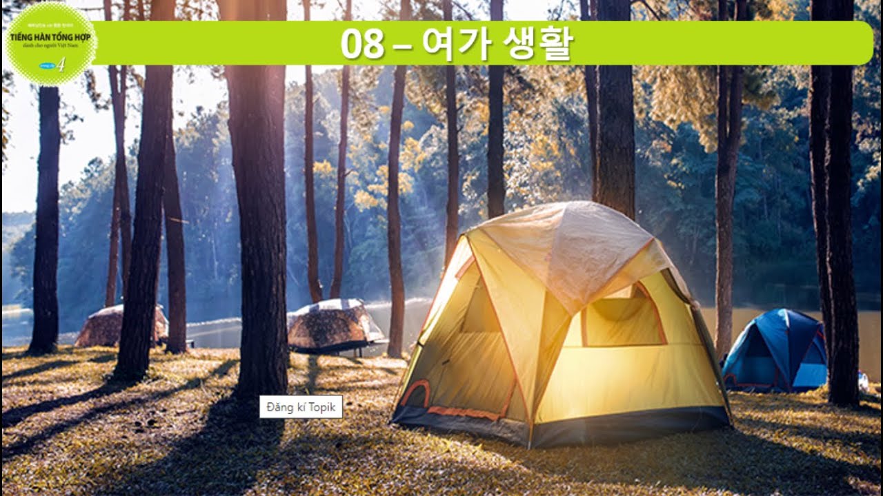 [LUYỆN NGHE] TIẾNG HÀN TỔNG HỢP TRUNG CẤP 4 - BÀI 08: 여가 생활 | CÓ ĐÁP ÁN + PHỤ ĐỀ