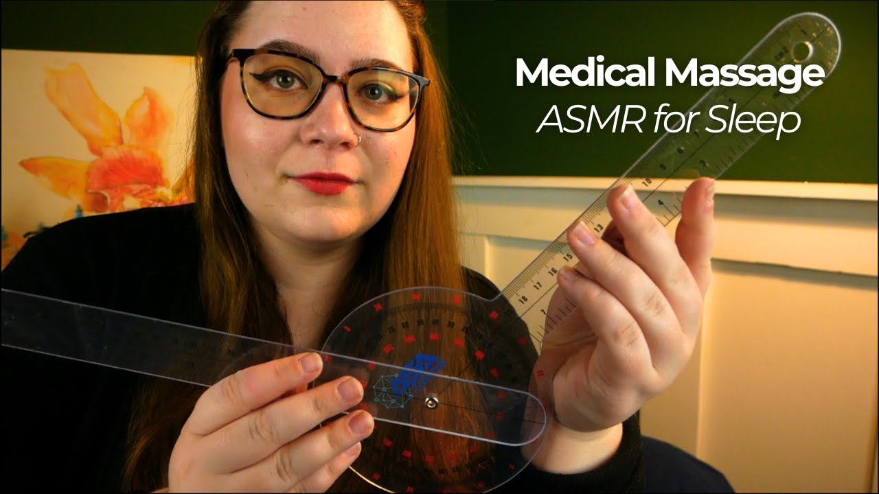 Relaxing Medical Massage for Sleep 💤 ASMR Personal Attention Roleplay