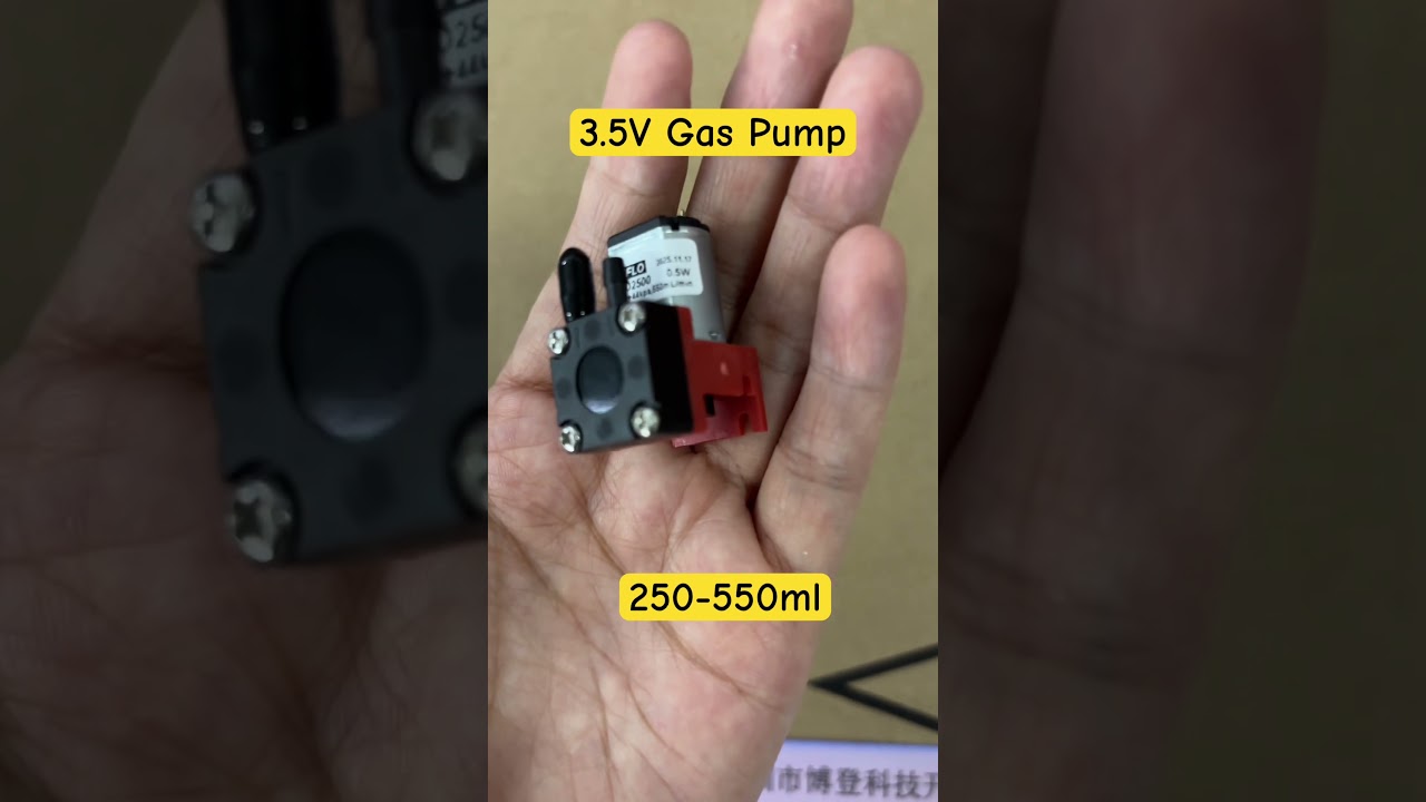 3.5V Gas Pump for Sampling | Micro Diaphragm Pump | BD-05T02500 | BODENFLO