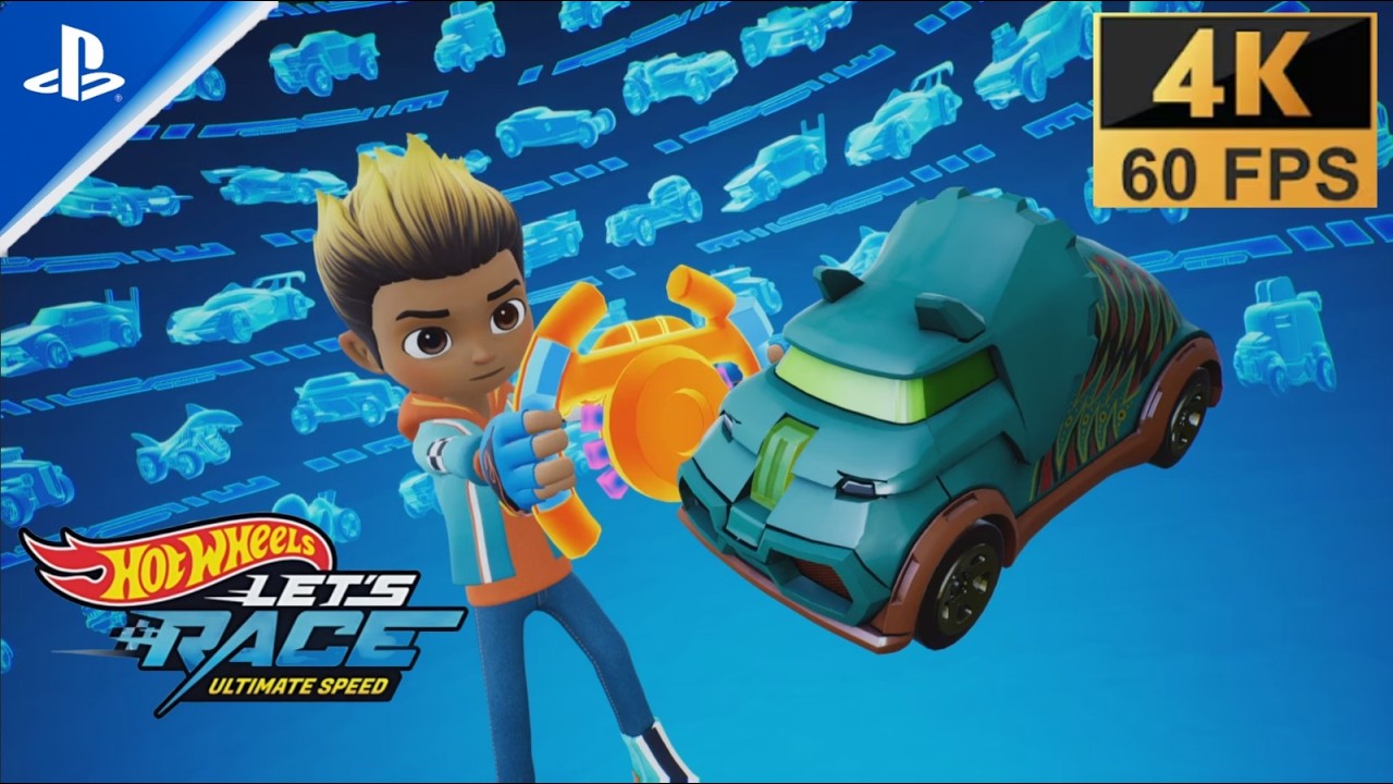Hot Wheels Let's Race Ultimate Speed ​​2025, геймплей на PS5, 4K