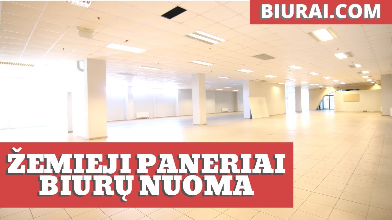 Verslui skirtos patalpos Savanorių Prospektas Vilnius Žemieji Paneriai biurai nuomai. Biurų centras