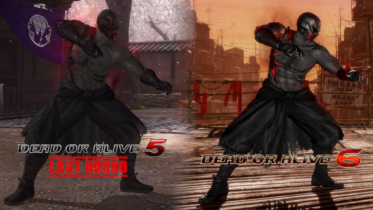 Doa 5 & 6 Death Combo Comparison : 