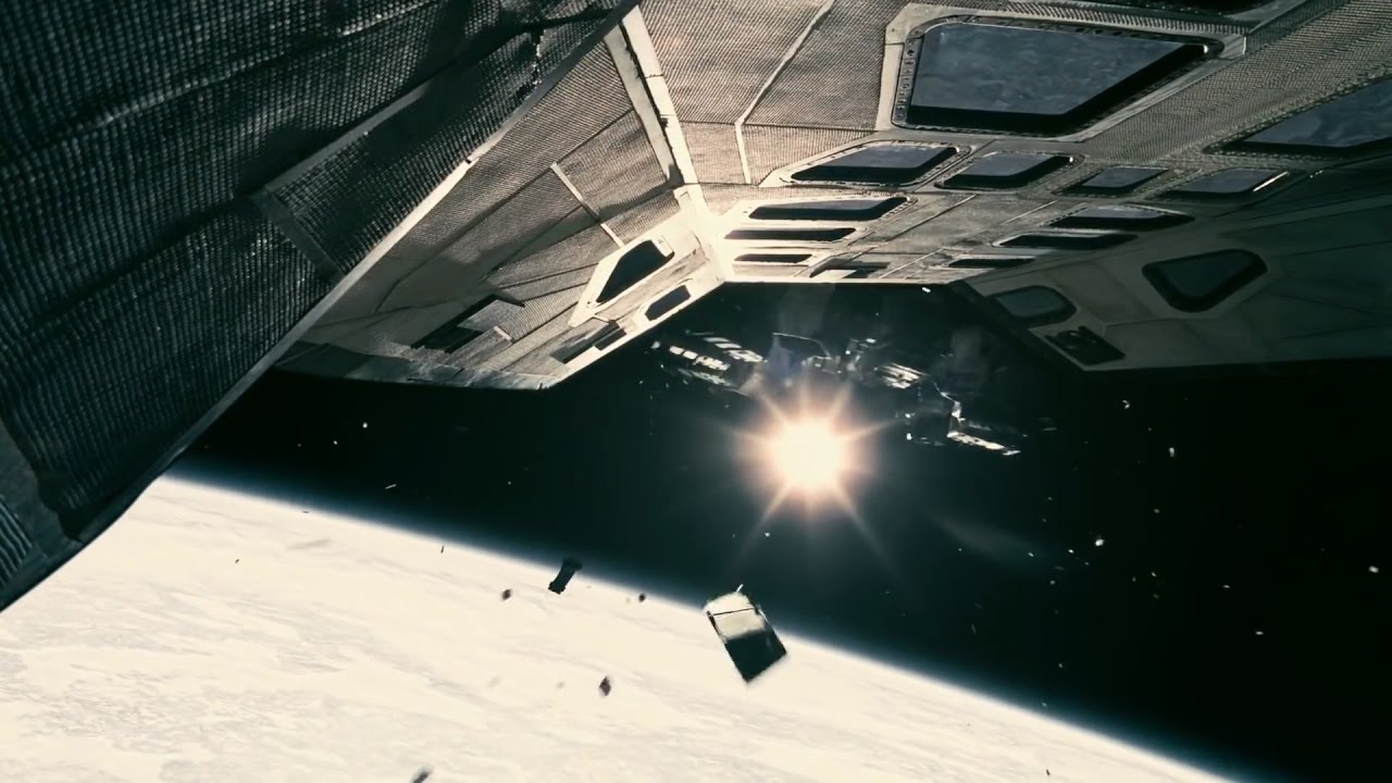 Interestellar: Acoplamiento del Endurance. Incre&iacute;ble Escena! [1080p] HD