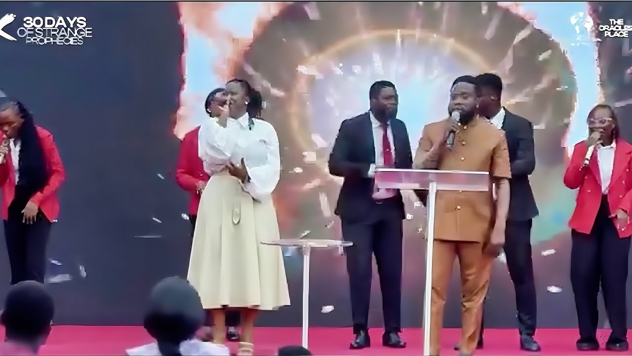 Petra Odubayo Ministration at 30 Days of Strange Prophecies for her Father Prophet Bernard ElBernard