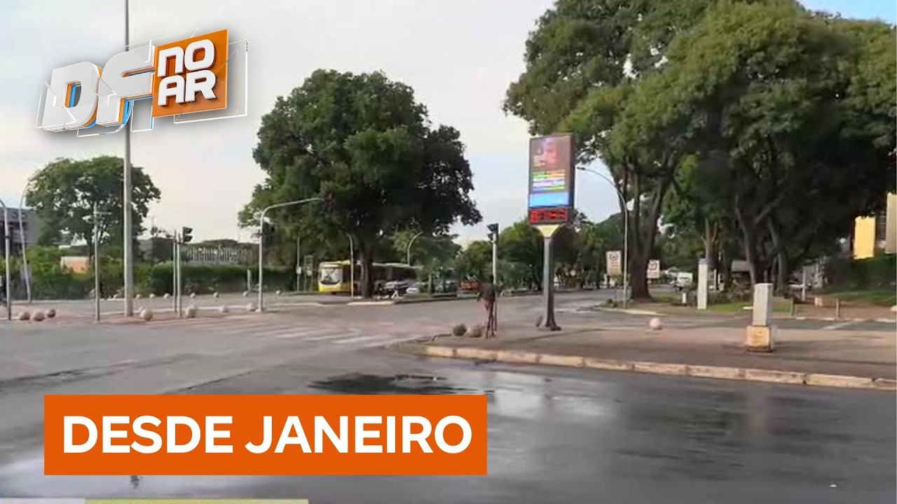 Vazamento de esgoto persiste na W3 Sul, afetando pedestres | DF no Ar