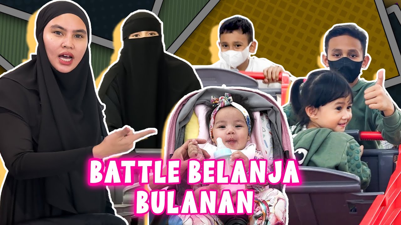 BELANJA BULANAN IRIT ALA KARPUT KARENA HABIB GAK IKUT