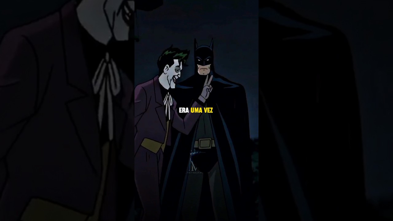 O final &Eacute;pico do coringa | Batman A Piada Mortal | piada que fez o Batman sorrir - coringa