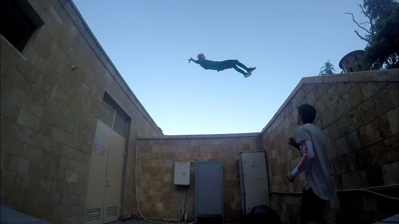 Big frontflip in Icherisheher