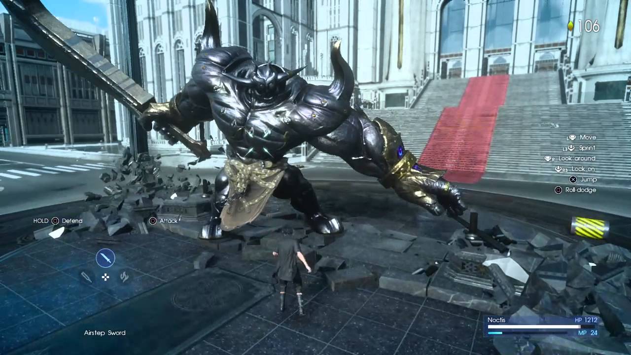 PLATINUM DEMO – FINAL FANTASY XV Final Boss Battle and Ending