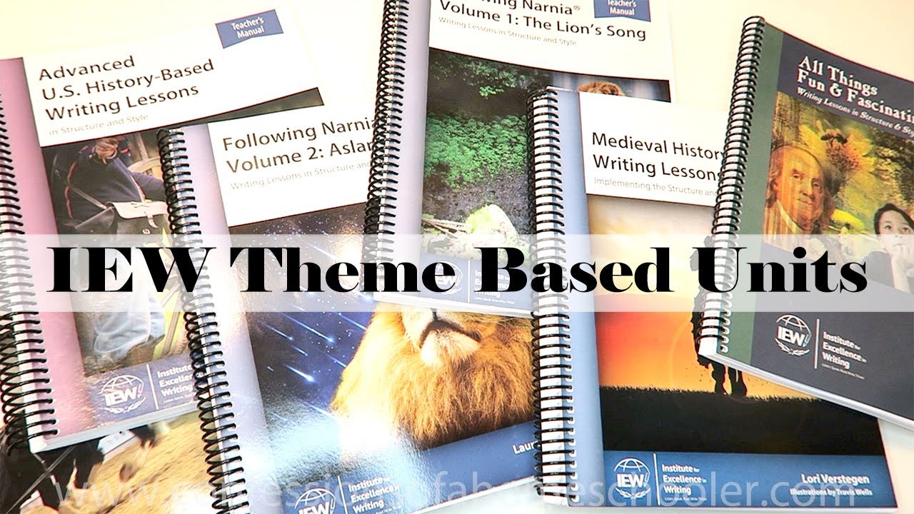 IEW Theme Based Writing Units Review // HOMESCHOOL